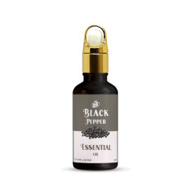 Black Pepper Oil - Reduce Pain From Tired or Injured Muscles - 20ML