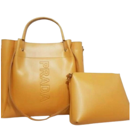 Prada Leather Hand Bags Set For Ladies