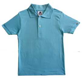 America Project Polo T-Shirt - Light Blue