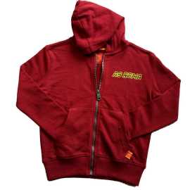 AS Roma Jersey Fabric Kids Hood - Mehroon
