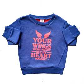 Jersey Fabric L'Oeil Sweatshirt - Blue