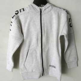 George Jersey Fabric Kids Hood - White