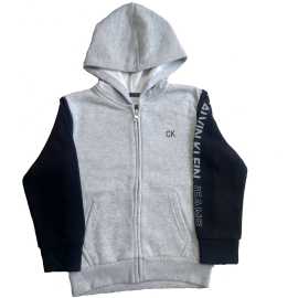 Calvin Jersey Fabric Klein Kids Hood - Grey