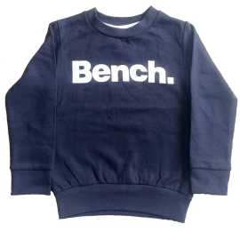 Bench Jersey Fabric Sweatshirt - Dark Blue