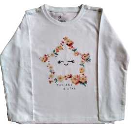 All Basics Jersey Fabric Sweatshirt - White