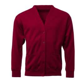Gooddies Kids Flacees Cardigan - Mehroon