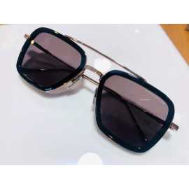 Dita Gold Frame Black Sunglasses for Men