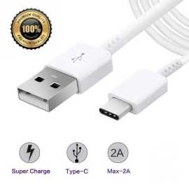 C Type Fast charging Data Cable - White