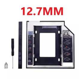 Second HDD Case Hard Disk Drive Slim Caddy 12.7MM