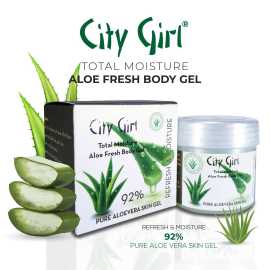 City Girl Fresh Body Aloe Vera Gel Jar