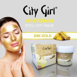 City Girl Gold Peel Off Mask Jar