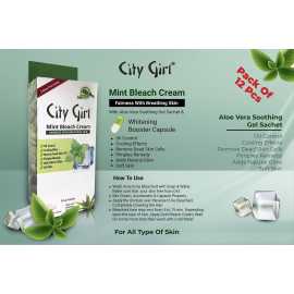 City Girl Mint Bleach Sachet 12 Pcs Master