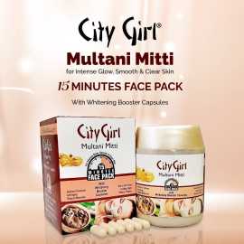 City Girl Multani Mitti Jar With Capsule