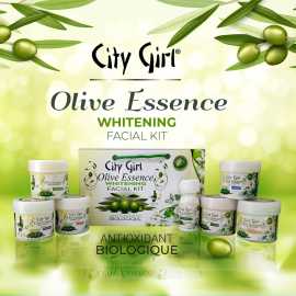 City Girl Olive Facial Trial Kit Jar