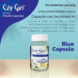 City Girl Whitening Capsule Jar (Blue)
