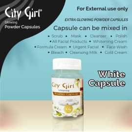 City Girl Whitening Capsule Jar (White)