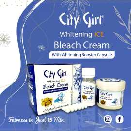 City Girl Ice Bleach Cream Jar
