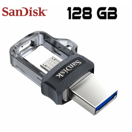 SanDisk 128GB Dual OTG M3 USB Flash Drive