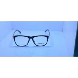 Brabus Square Shape Plastic Frame  Eye Wear Glasses - Black