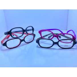 King Eye Wear Plastic Frame Double Color Glasses For Kids