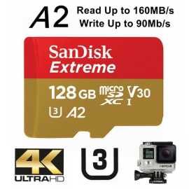 SanDisk Extreme 128GB Micro Memory SD Card