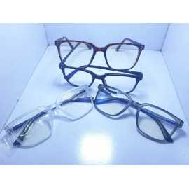 Korean Design Square Shape Plastic Frame Sunglasses