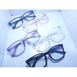 Korean Design Square Shape Flexible Frame Glasses