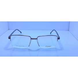 Cartiar A+ Frame Square Shape Eye Wear Glasses - Black