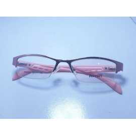 Ferrari Rim Less Metal Frame Glasses For Women - Pink