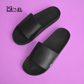 Black Camel Hand-Crafted Casual Slides Slipper For MenBlack Camel Hand-Crafted Casual Slides Slipper For Men