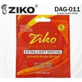 Ziko Custom Light Acoustic Guitar String Set