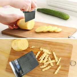 Finger Potato Chips Cutter & Slicer - 1 Piece