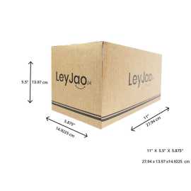 Leyjao Packaging Bundle Of 10 Box ( W11" x H5.5" x D5.875" )