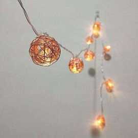Iron Ball Fairy Lights Strings - Pack of 20 PCS