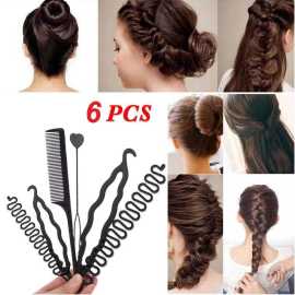 Hair Styling Kits For Women - Set Of 6 PCS