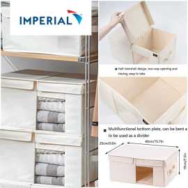 Imperial Clothes Storage Box Twin Cap