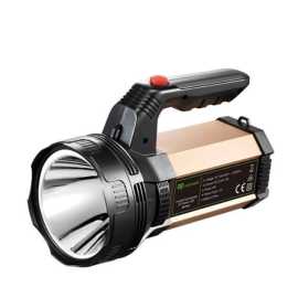 Portable DP 7313 LED Search Rechargeable Light Torch 6000mAh