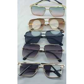 Dita Metal Black Frame Sunglasses For Men