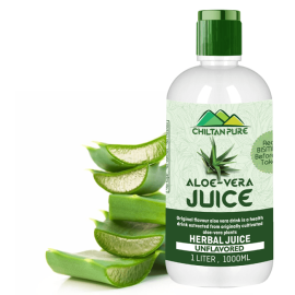 Chiltan Pure Aloe Vera Juice Non-Flavored - Nutritious Booster  - 1000ML