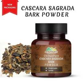 Chiltan Pure Cascara Sagrada Bark Powder For Colon Cleansing