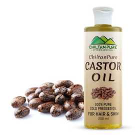 Chiltan Pure Castor Oil - Eye Lashes Growth Enhancer- 200ML