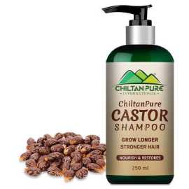 Chiltan Pure Castor Shampoo For Helps Moisturize & Regrow Healthy Hair - 250ML