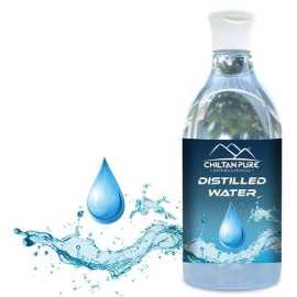 Chiltan Pure Distilled Water - Carries Ability To Bind Dirt - 500ML