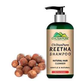Chiltan Pure Reetha Shampoo - Natural Hair Cleanser