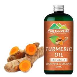 Chiltan Pure Turmeric Oil For Healthy Looking Skin - 250ML