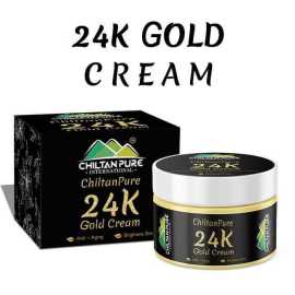 24K Gold Cream - Enhances Skin's Youthful Glow24K Gold Cream - Enhances Skin's Youthful Glow