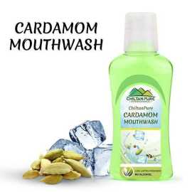 Chiltan Pure Cardamom Mouthwash - Removes Bad Odor