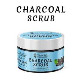 Mankind Charcoal Scrub - Exfoliates Dead Flaky Skin