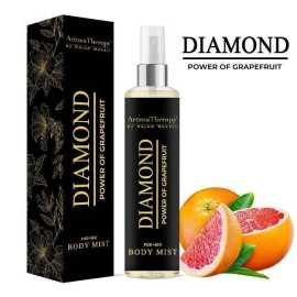 Diamond Natural Grapefruit Body Mist -  Unleash The Mysterious You