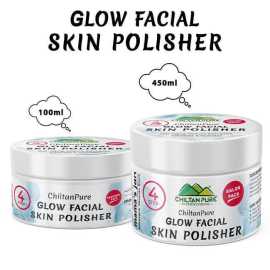 Glow Skin Polisher - Reduce Blemishes & Exfoliates Dry & Flaky Skin